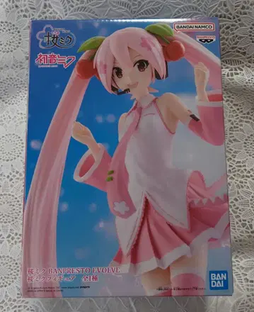 벚꽃 미쿠 BANPRESTO EVOLVE 벚꽃 미쿠 피규어