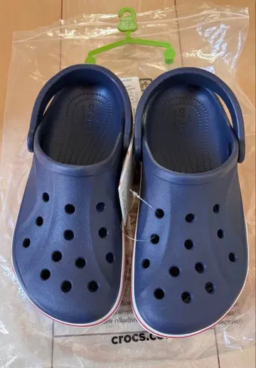 새상품 crocs 네이비 23cm
