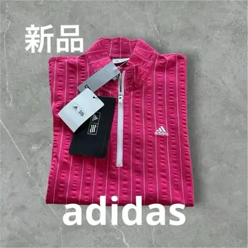 아디다스 adidas 하프 지퍼 피케 셔츠