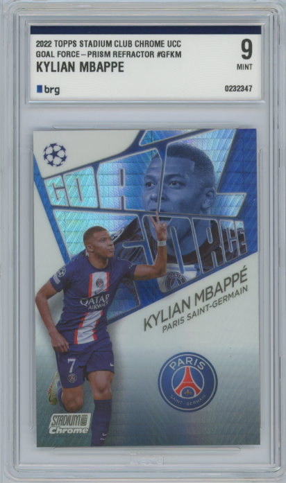 2022 PSG 음바페 /199 한정카드 BRG9등급