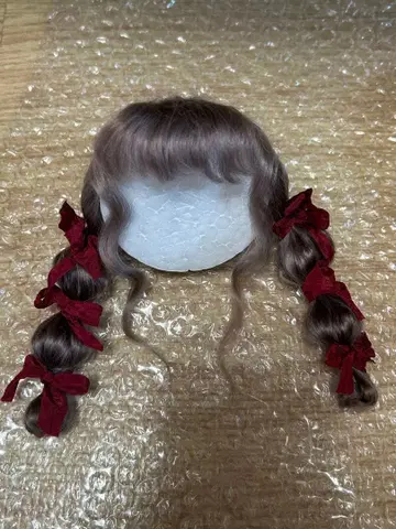 네오 브라이스 작가님 모헤어 가발 새상품급