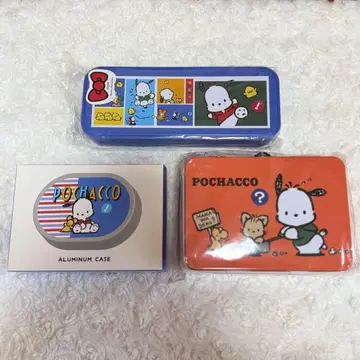 포차코 양철 필통 양철 트렁크 알루미늄 케이스