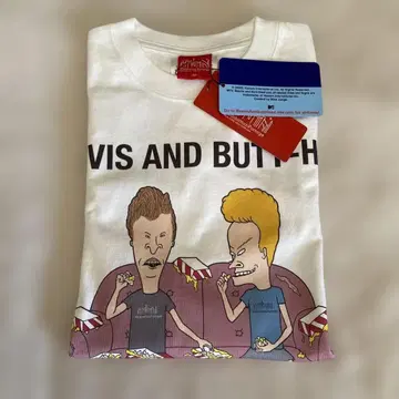 Beavis and Butt-Head 롱T M사이즈 새상품 미사용 초레어