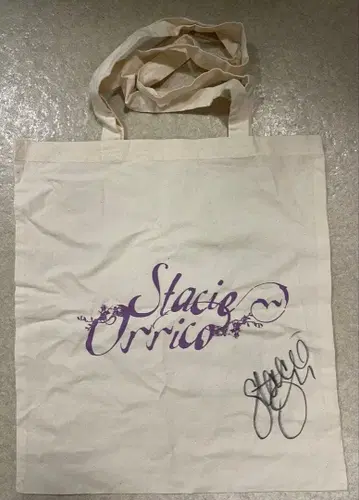 스테이시 오리코 사인 포함 에코백