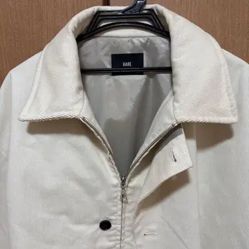 HARE 아이보리 코듀로이 자켓