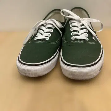 Vans 그린 캔버스 스니커즈