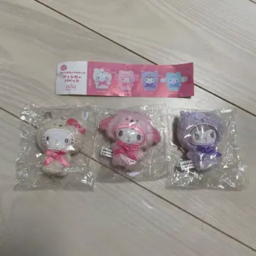 산리오 캐릭터즈 핑거 퍼펫 헬로키티 마이멜로디 쿠로미