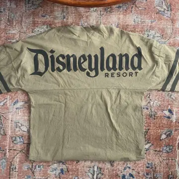 Disneyland Resort 긴팔 티셔츠 올리브