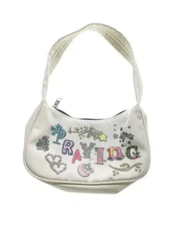 Praying 콜라주 그래픽 BAG