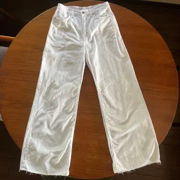 ZARA 화이트 데님