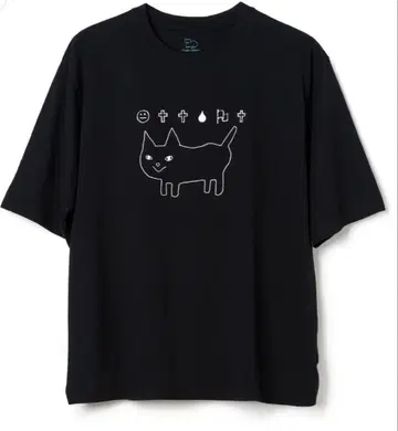 요네즈켄시 TOUR 공상 공상고양이T 블랙 XL 사이즈
