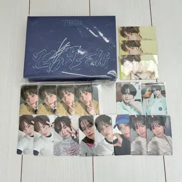 TWS 경민 Mwave 사인 포함 앨범 NO TRAGEDY 트레이딩 카드