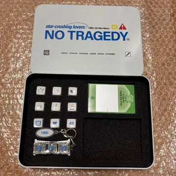 TWS NO TRAGEDY showcase 키링 럭키 카드