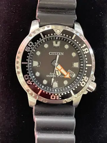 CITIZEN Eco-Drive 다이버 워치 BN0156-05E