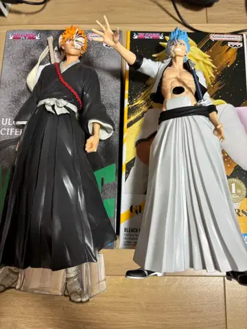 BLEACH 피규어 세트 이치고 그림죠 울키오라