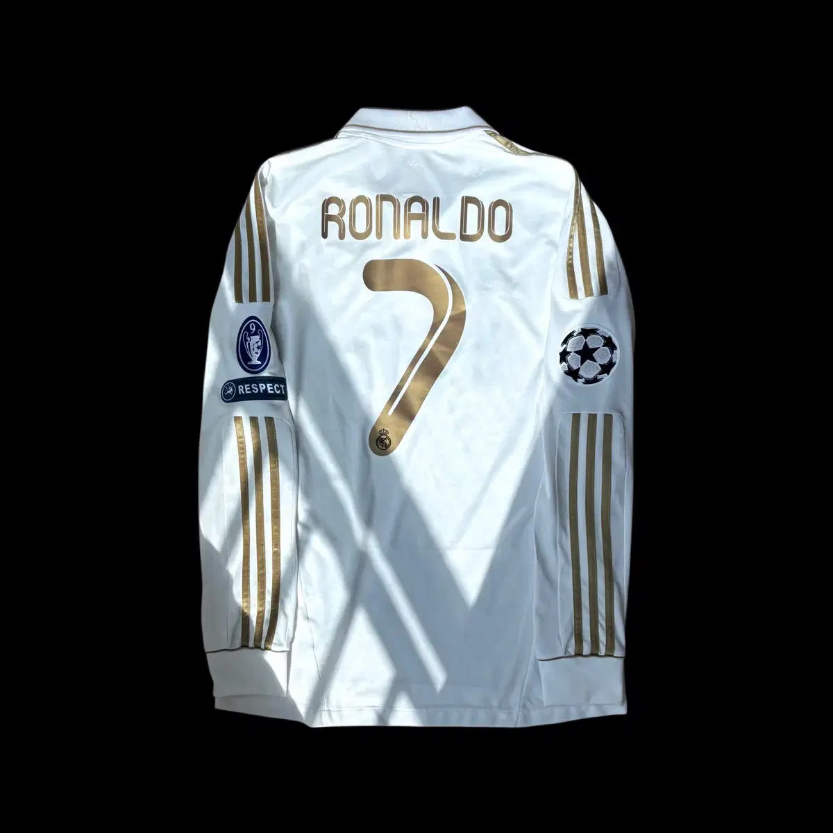 Authentic) 11-12 Real Madrid XL Long Sleeve Player Issue Ronaldo