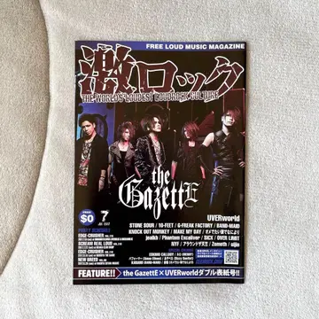 the GazettE 격렬한 락 GEKIROCK 2017년 07월호