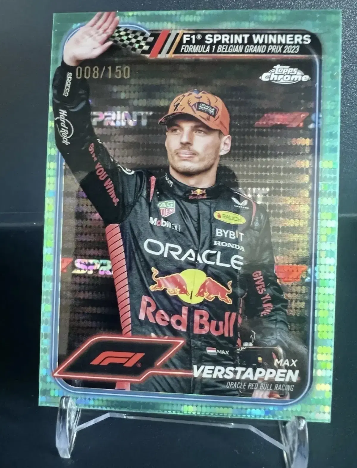 2024 Topps Chrome F1 Verstappen /150
