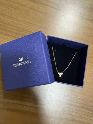 SWAROVSKI 목걸이 Magic 목걸이 엔젤, 로즈 골드