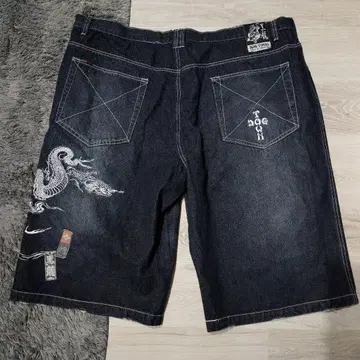 DOGTOWN 도그타운 다크 데님 숏팬츠