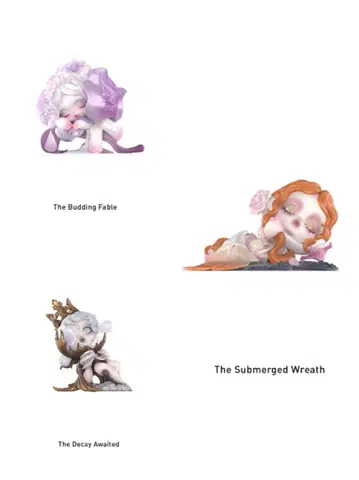 POPMART SKULLPANDA Petals in Four Acts