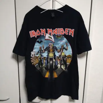 레어 Iron Maiden T셔츠 루트666 미국 공연 2024