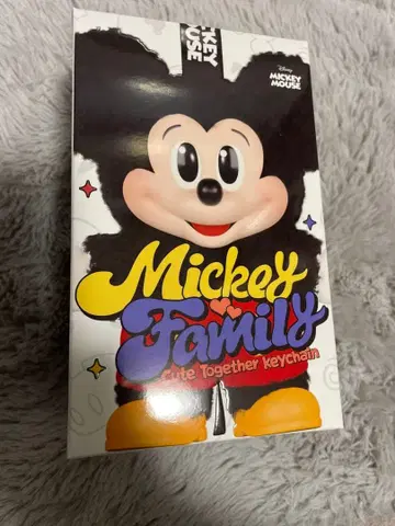 미개봉 새상품 팝마트 Mickey Family Keychain