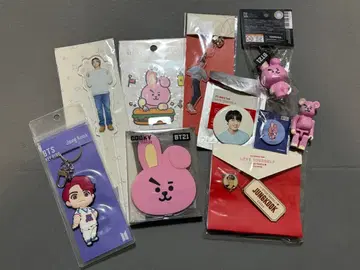 BTS 정국 bt21 쿠키 아크릴 키링 세트