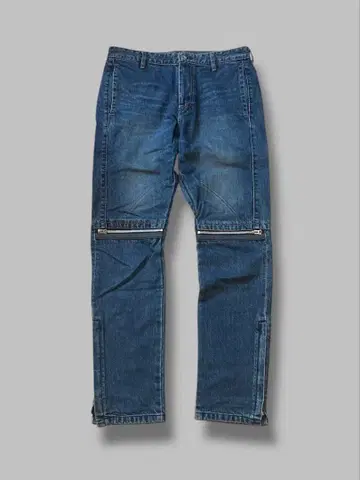 sacai 데님 팬츠 스트레이트 지퍼