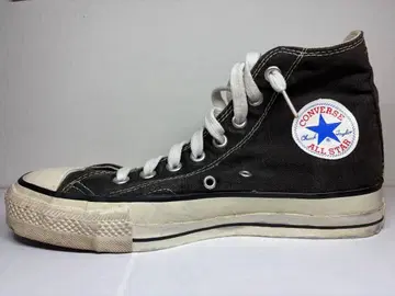 80s 컨버스 올스타 USA제 블랙 US8 26.5cm