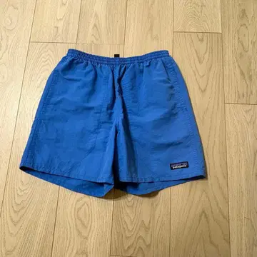 patagonia 남성용 S 스카이블루 배기 팬츠 7인치