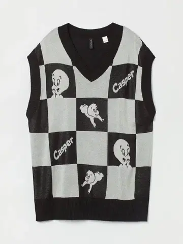 H&M 에이치앤엠 캐스퍼 casper 니트 베스트