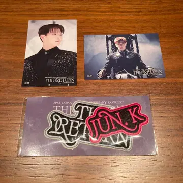 2PM THE RETURN 스티커 & 패치 세트