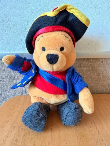 디즈니 푸우 봉제 인형 파이리츠 의상 20cm