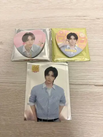 BOYNEXTDOOR 카페 테산 세트 캔뱃지 입장 특전 보네크도