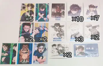 블루 록 파샤코레 홀로그램 카드 40장 묶음 판매