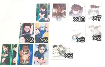 블루 록 파샤코레 홀로그램 카드 40장 묶음 판매