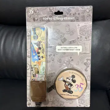 TOKYO DISNEY RESORT 카메라 스트랩 35주년
