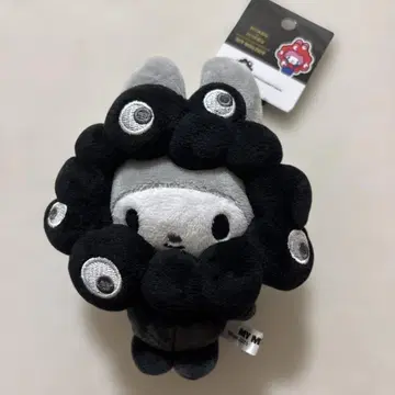 산리오 미야쿠미야쿠 변신 봉제 인형 BC 블랙 카라비너 마이멜로디