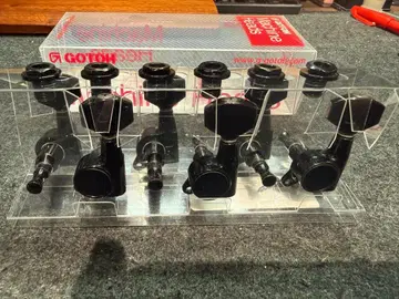 GOTOH 페그 SG 381 07 블랙 L3 + R3