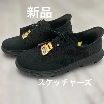 새상품 스케쳐스 블랙 25cm 슬립인즈