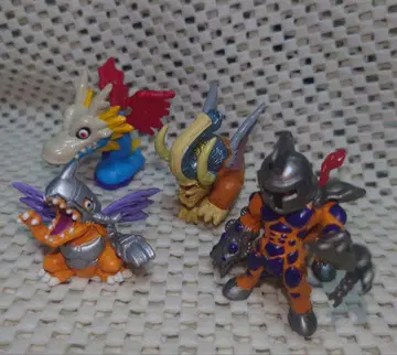 BANDAI 더 디지몬 피규어 4체 세트