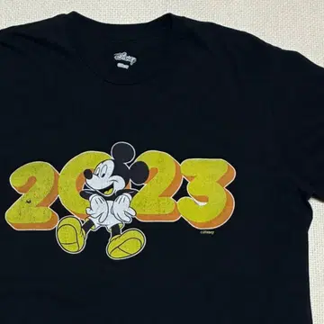 미키마우스 2023 T셔츠 블랙