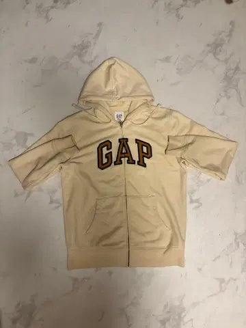 GAP 후드 부착 집업 후드티 S 사이즈 베이지