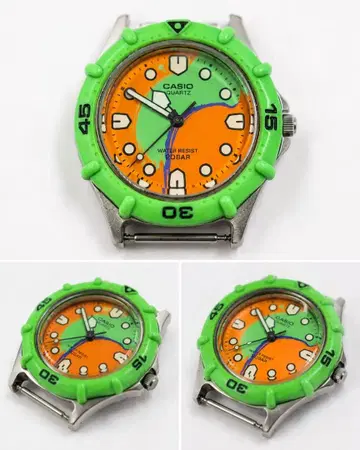 CASIO RKA-704 카지키 20BAR 쿼츠 손목시계 희귀 레어