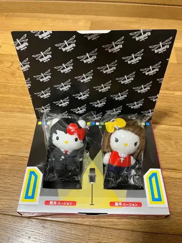 헬로키티 봉제 인형 세트 x 만담 갱 콜라보 HelloKitty