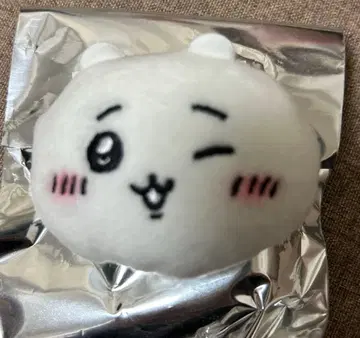 나가노의 곰과 친구들 판촉 얼굴 인형 배지 치이카와 윙크