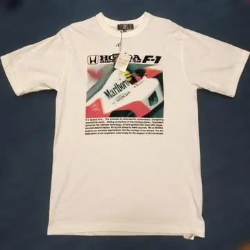 HONDA F1 말보로 빈티지 데드스탁 셔츠 세나