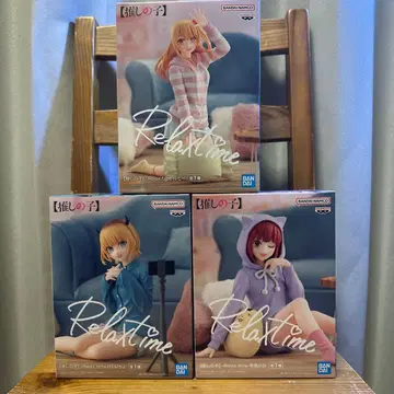 최애의 아이 Relax time 피규어 3체 컴플리트 세트