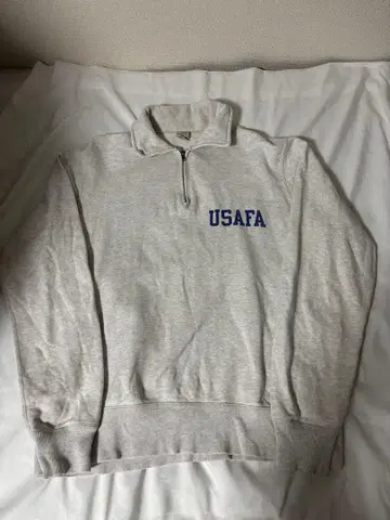 사이즈 L 버즈릭슨 하프 지퍼 맨투맨 USAFA